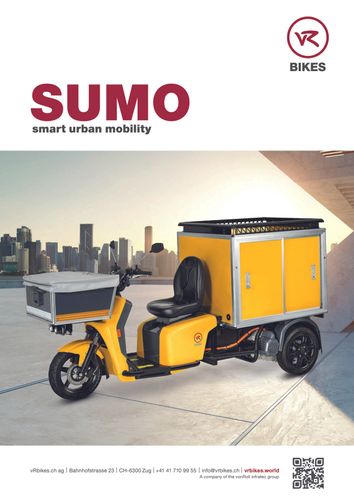 vRbikes Image Brochure 2025 – SUMO | smart urban mobility