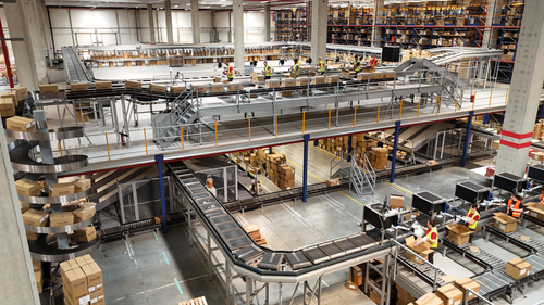 Cross Tray Sorter 