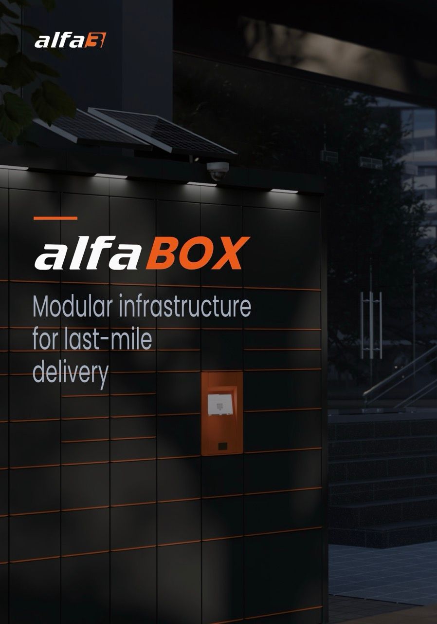 alfaBOX - Modular infrastructure for last-mile delivery