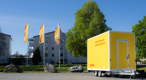 DHL Freight Sweden Tests the Mobile Parcel Locker Smarcel