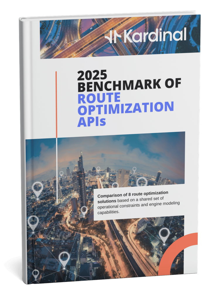 Benchmark of Route Optimization APIs