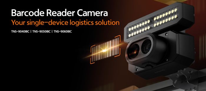 Hanwha Vision launches Dual-Lens Barcode Reader Camera for logistics in industry first