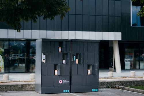 Solar-powered platform for autonomous delivery