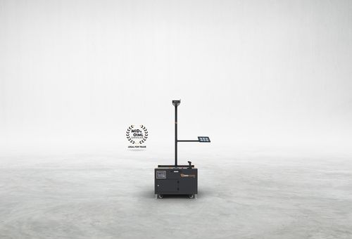 BeeVision 181 - Compact Dimensioner with Bidirectional Internal Conveyor - Semi-Dynamic Volume Measurement System