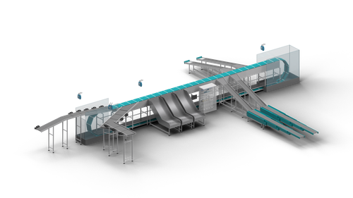E-Cross / Line Crossbelt Sorter 