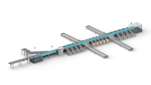 E-Cross / Slim Line Crossbelt Sorter