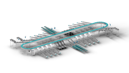 E-Cross / Loop Crossbelt Sorter