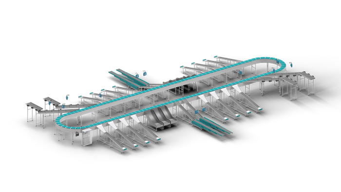 E-Cross / Loop Crossbelt Sorter