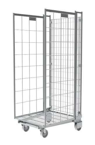  NESTABLE ROLL CONTAINER 3 SIDED 