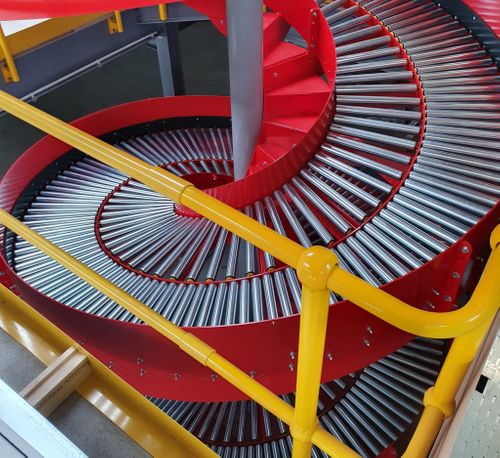 Roller spirals