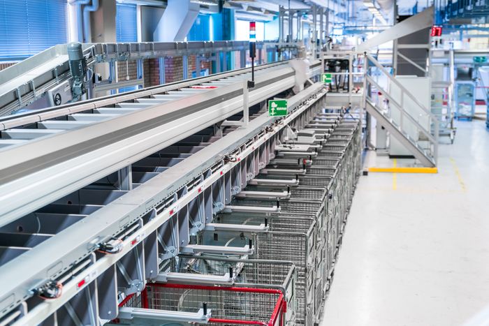 Split Tray Sorter