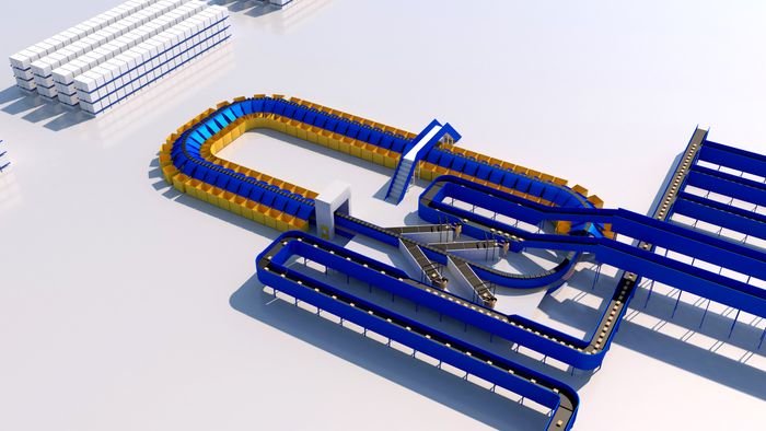 Cross Belt Sorter