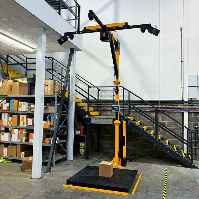 BeeVision 272 - Static Pallet Dimensioning System with Optional Ground Mounting Kit