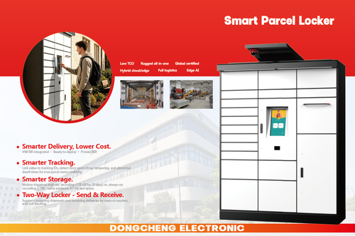 Smart locker for parcel delivery