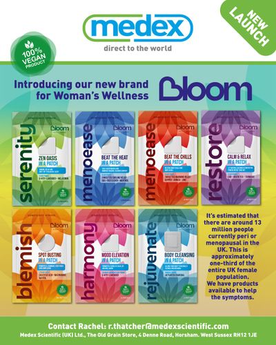 Medex Scientific Launches Bloom - Womans Wellness range.