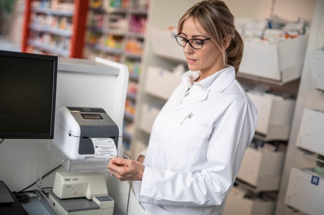 Streamline pharmacy operations with Brother's reliable printing solutions