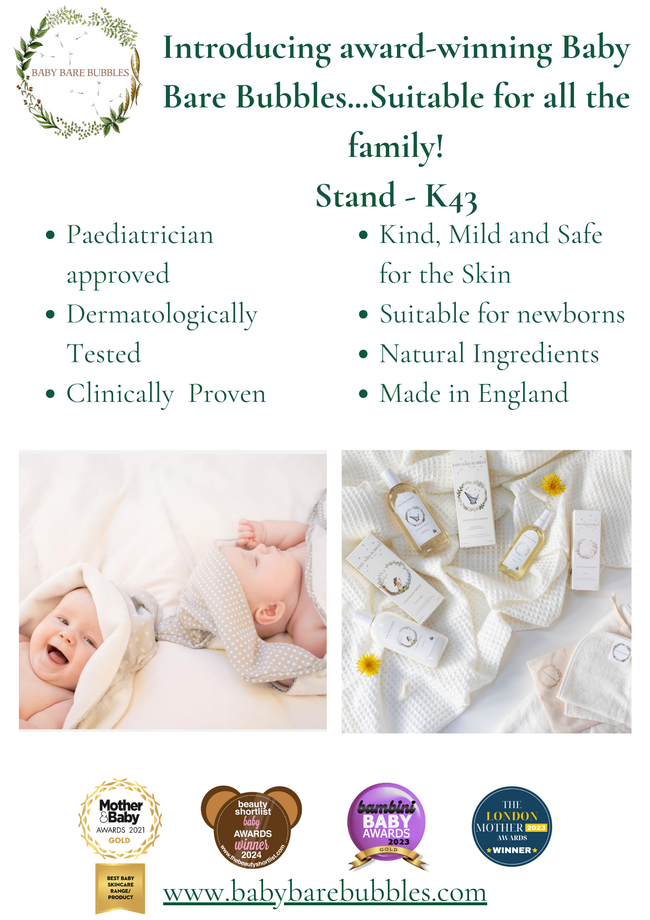 Introducing award-winning Baby Bare Bubbles