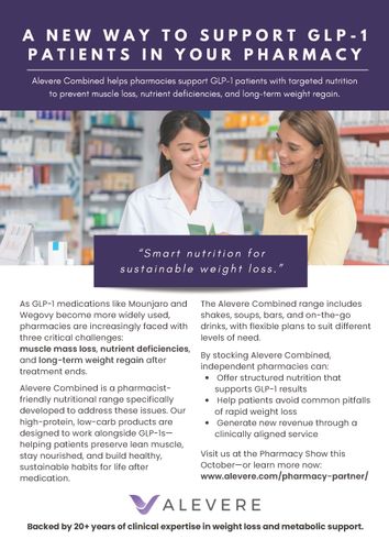 A new way to support GLP - 1 patients in your pharmacy