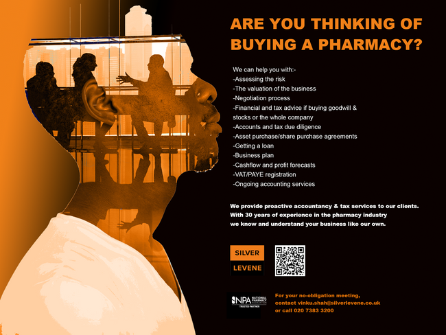 Are you thinking of buying a pharmacy?