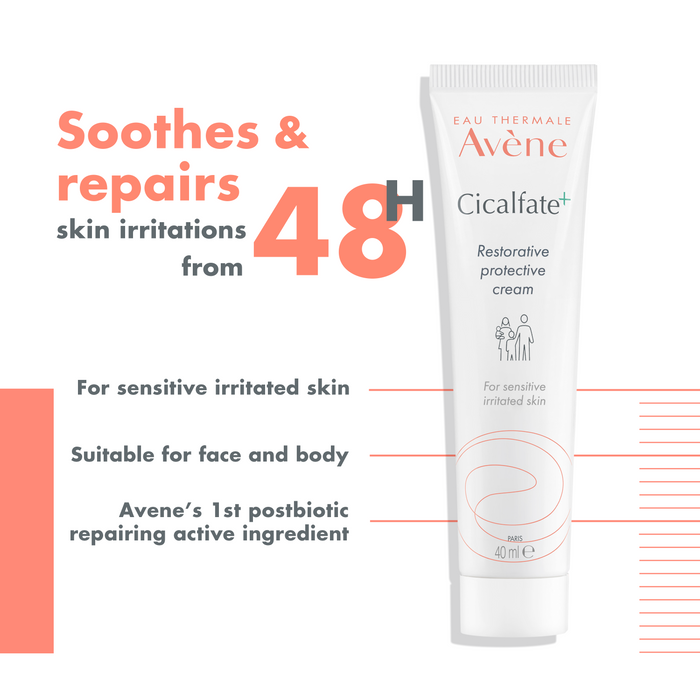 Avène Cicalfate + Restorative Protective Cream for Very Sensitive Skin 40 ml