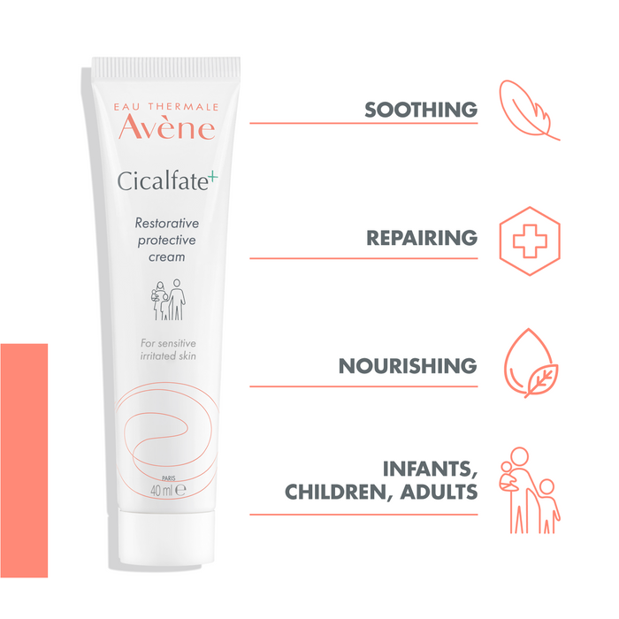 Avène Cicalfate + Restorative Protective Cream for Very Sensitive Skin 40 ml