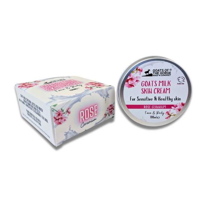 Goats milk skin cream (Geranium)/ (Lavender) 50ml/ 100ml