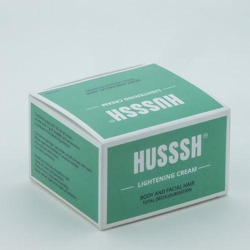 HUSSSH Hair Lightening Cream for body and facial hair