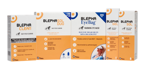 WARM & CLEANSE with BLEPHA - Uk's No.1 Eyelid Cleansing Range*.