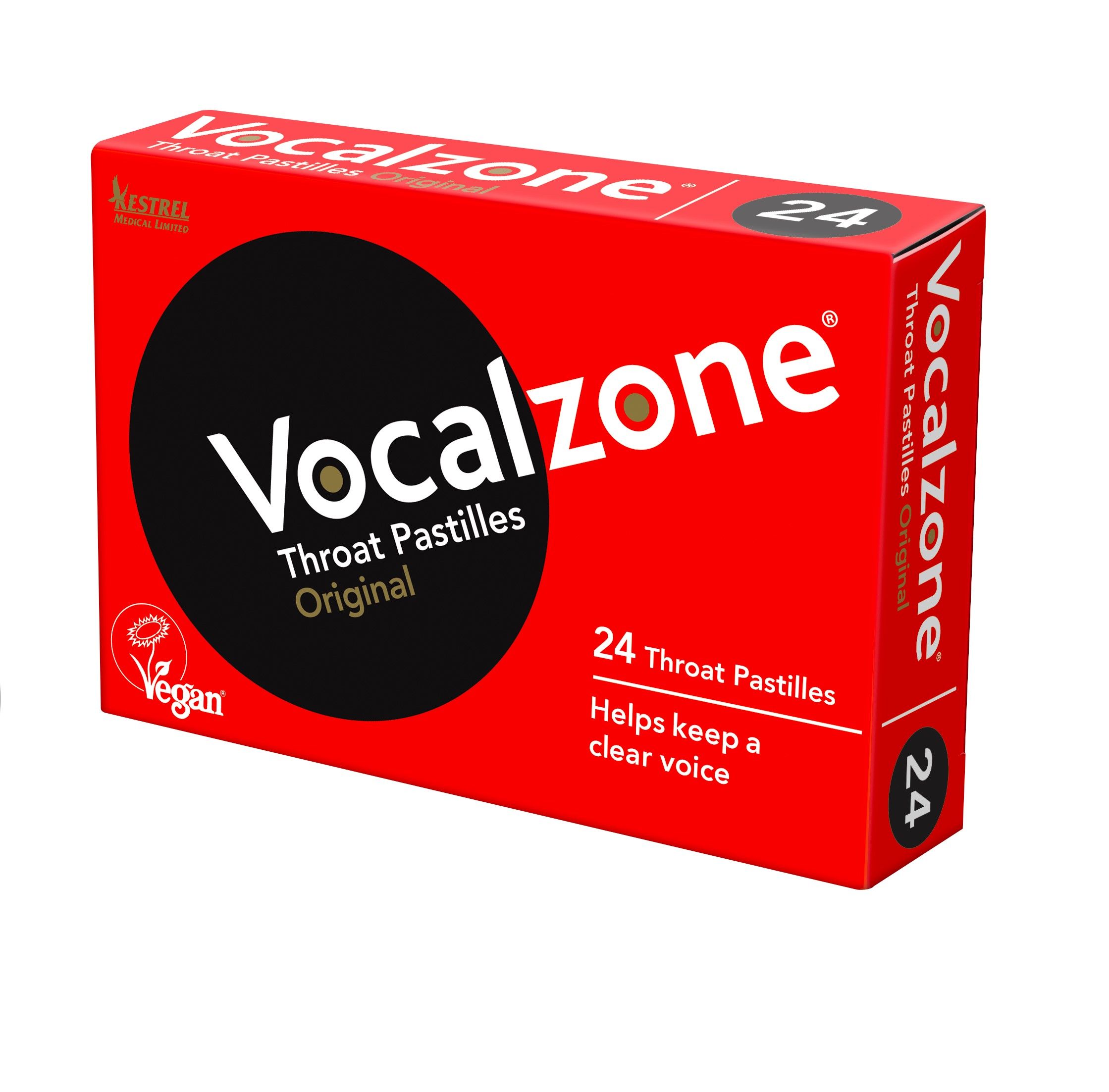 Vocalzone Throat Pastilles and Tea