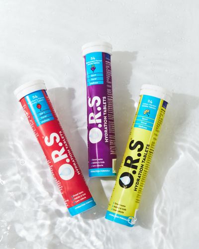 O.R.S Hydration Tablets - Blackcurrant, Strawberry or Lemon