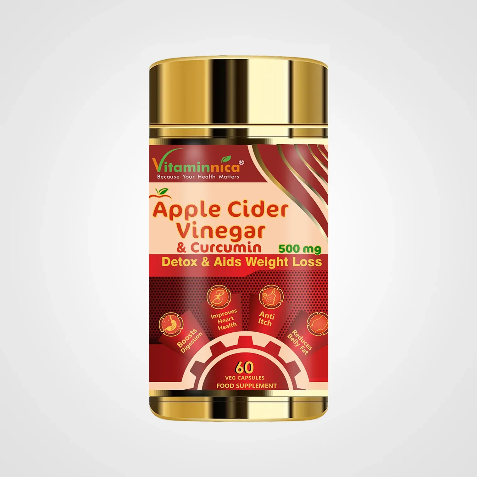 Vitaminnica Apple Cider Vinegar- Healthy Gut