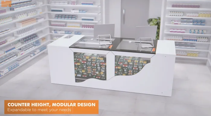 GENESI - The only automated pharmacy counter.