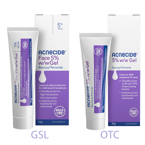Acnecide Face Gel & Acnecide 5% w/w Gel