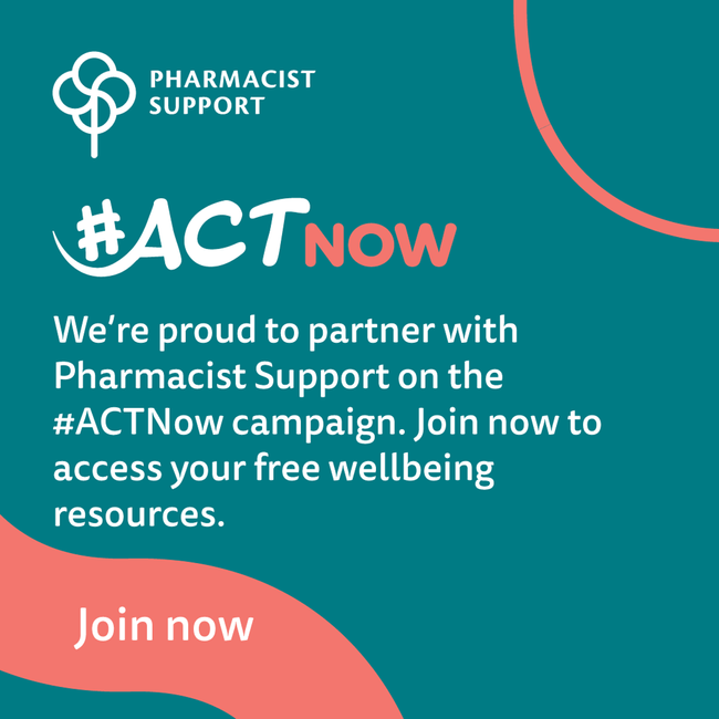 Pharmacist Support's annual ACTNow campaign is back!