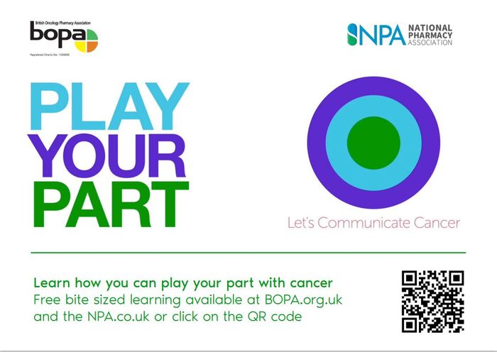 BOPA launch 'Play Your Part' for the world of community pharmacy