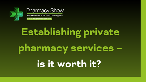Establishing private pharmacy services – is it worth it?