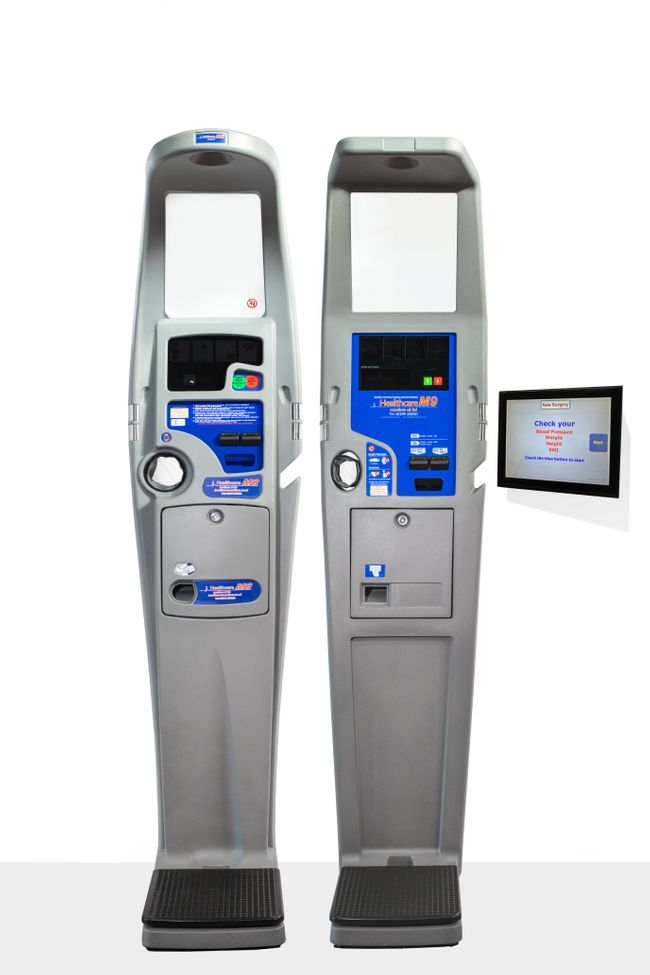 Multi-function blood pressure, weight, height, BMI & pulse monitor
