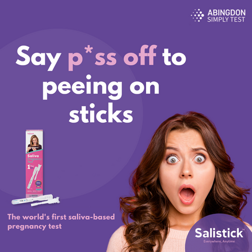 Say P*SS off to peeing on sticks ' the first ever saliva pregnancy test is here!