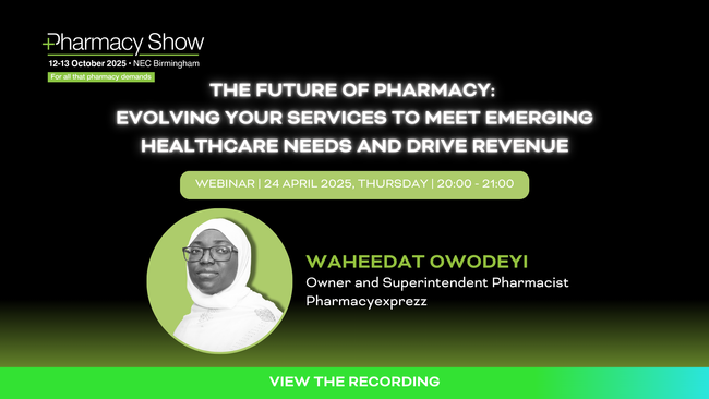 The future of pharmacy: evolving your services to meet emerging healthcare needs
