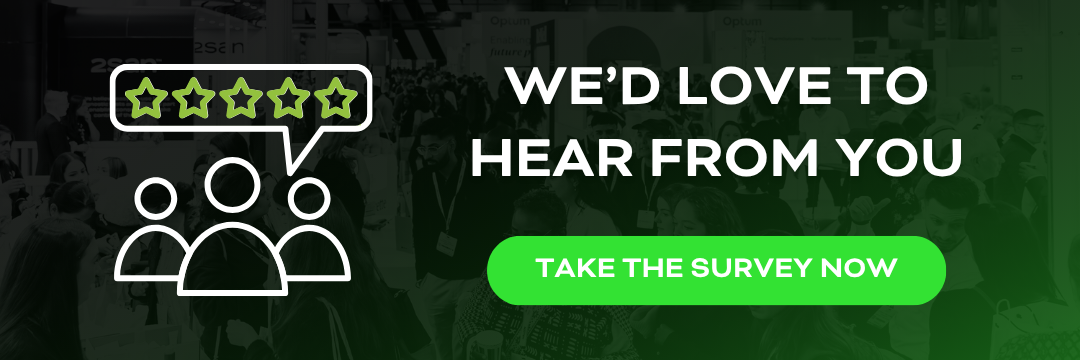 Pre-show survey banner