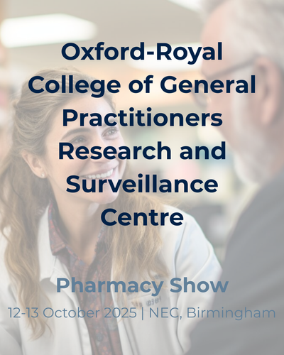 Oxford-RCGP Research and Surveillance Centre at Pharmacy Show Birmingham