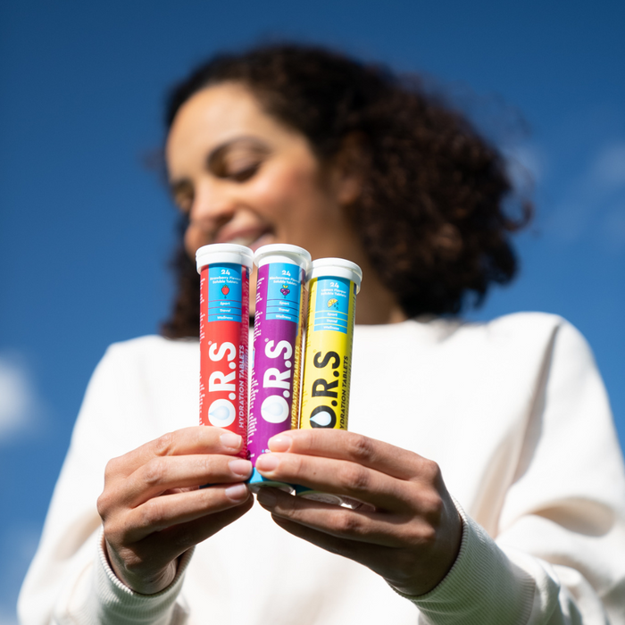 HYDRATION LOWDOWN WITH O.R.S HYDRATION TABLETS