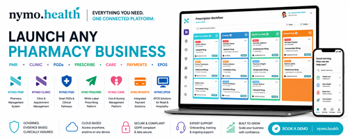 Launch More Pharmacy Services. Build a Bigger Pharmacy Business with NYMO.