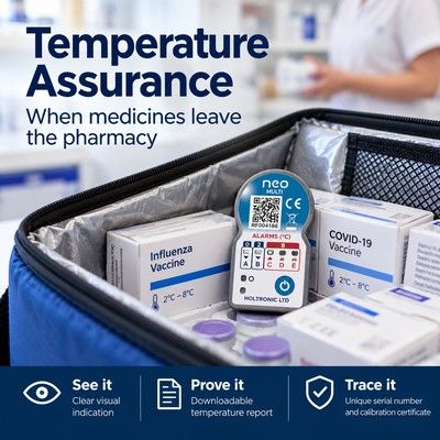 Temperature Assurance Beyond the Pharmacy Fridge