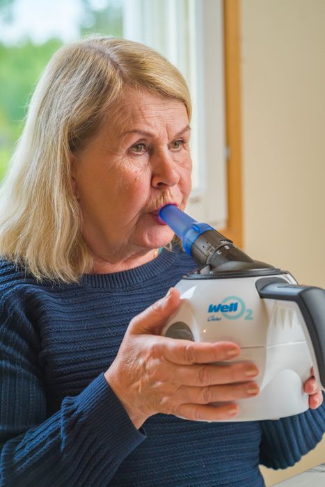 WellO2 Steam Breathing Trainer