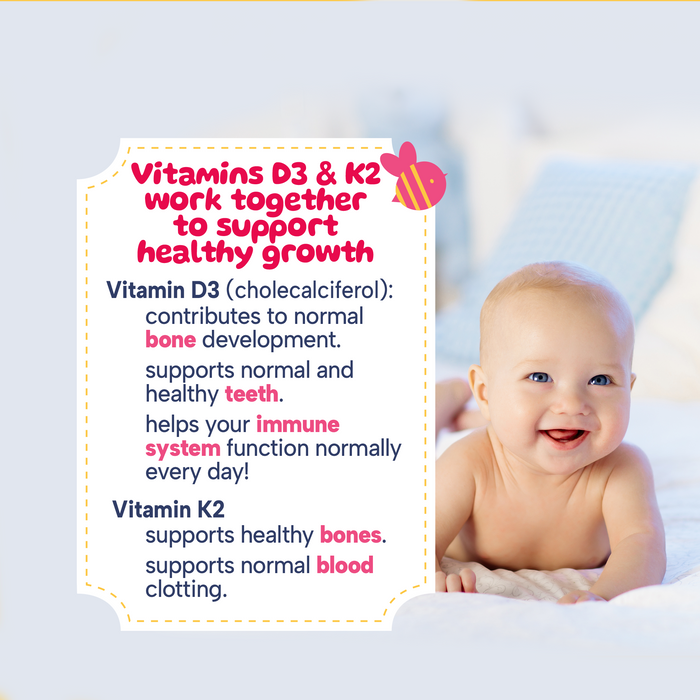 MinaKIDS D3 & K2 Drops