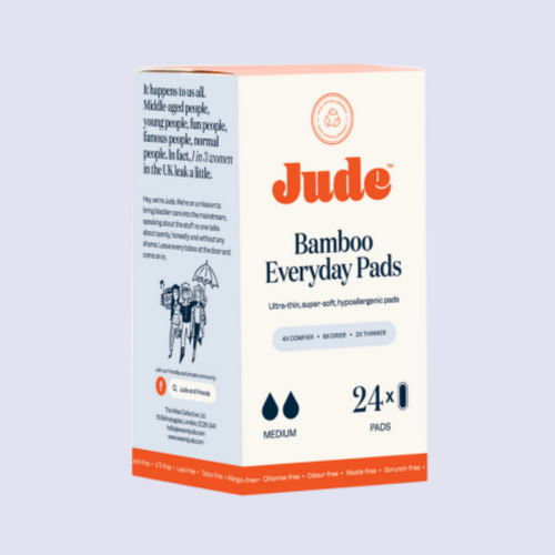 Bamboo Everyday Pads 24 Pack - Discreet Protection for Light Bladder Leaks