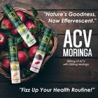 Vitaminnica ACV Moringa Effervescent Tablets 500mg Apple Cider Vinegar with No Added Sugar for Gut Health