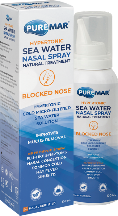 Puremar Sea Water Nasal Spray 100ml