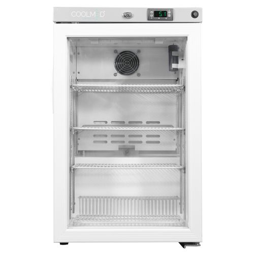 CoolMed Glass Door Small Medical Refrigerator CMG59
